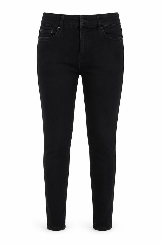 New Look Womens Black  Cotton Skinny Jeans Size 10 L29 in Regular
