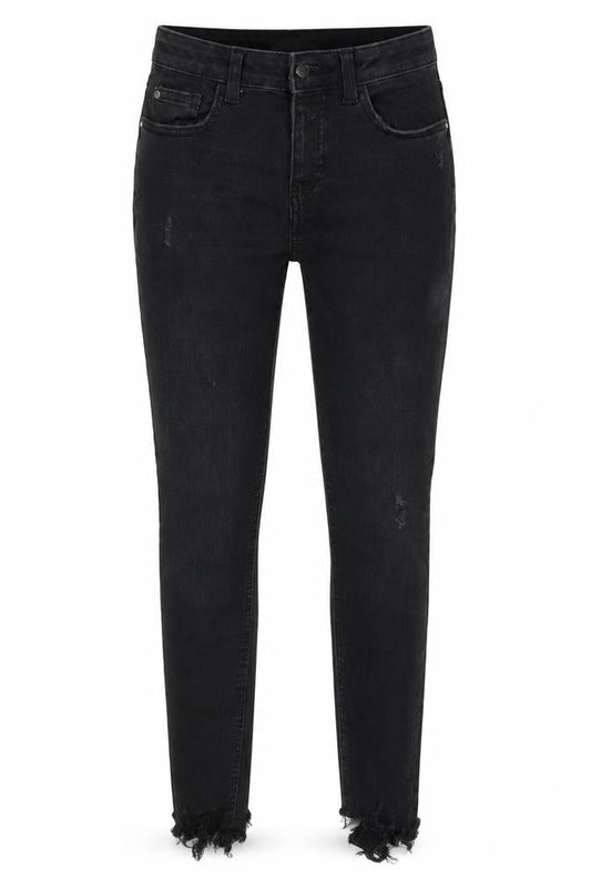 DENIM CO Womens Black  Cotton Skinny Jeans Size 8 L28 in Regular