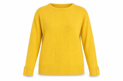 Select Womens Orange Roll Neck  Acrylic Pullover Jumper Size M