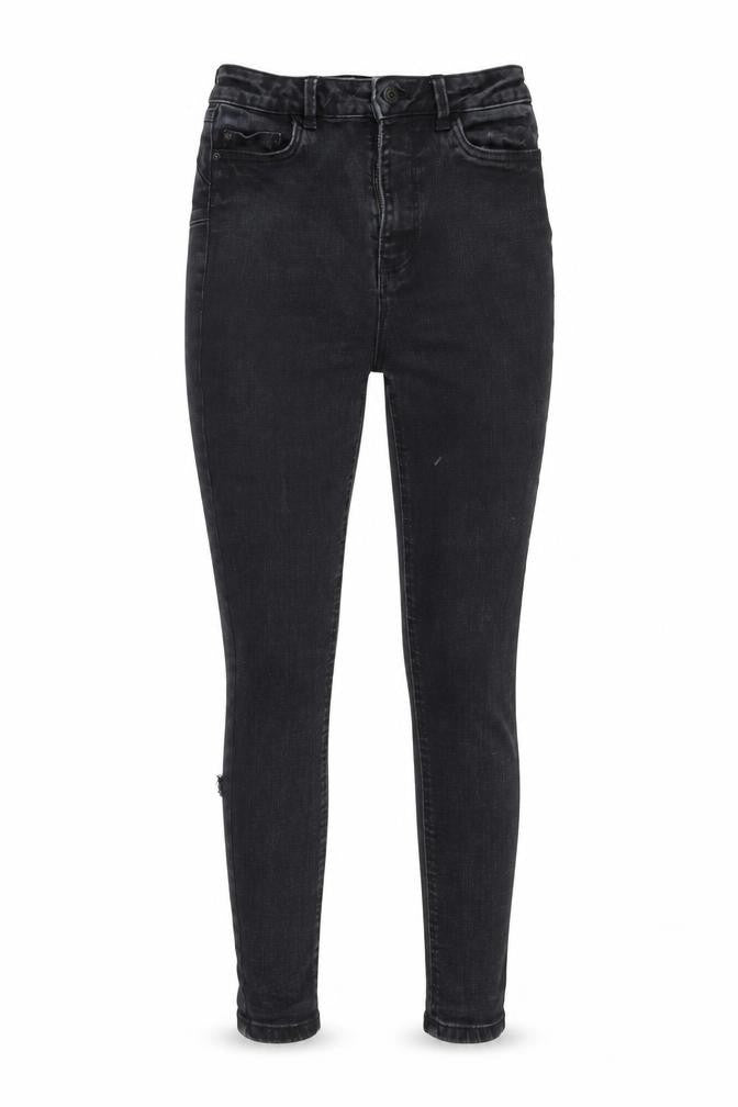 New Look Womens Black  Cotton Skinny Jeans Size 8 L26 in Regular
