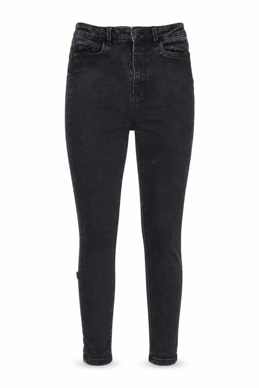 New Look Womens Black  Cotton Skinny Jeans Size 8 L26 in Regular