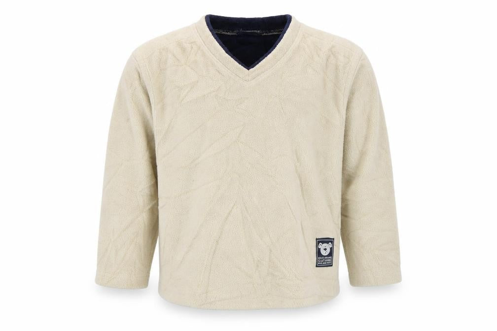 George Boys Green V-Neck  Polyester Pullover Jumper Size 2-3 Years
