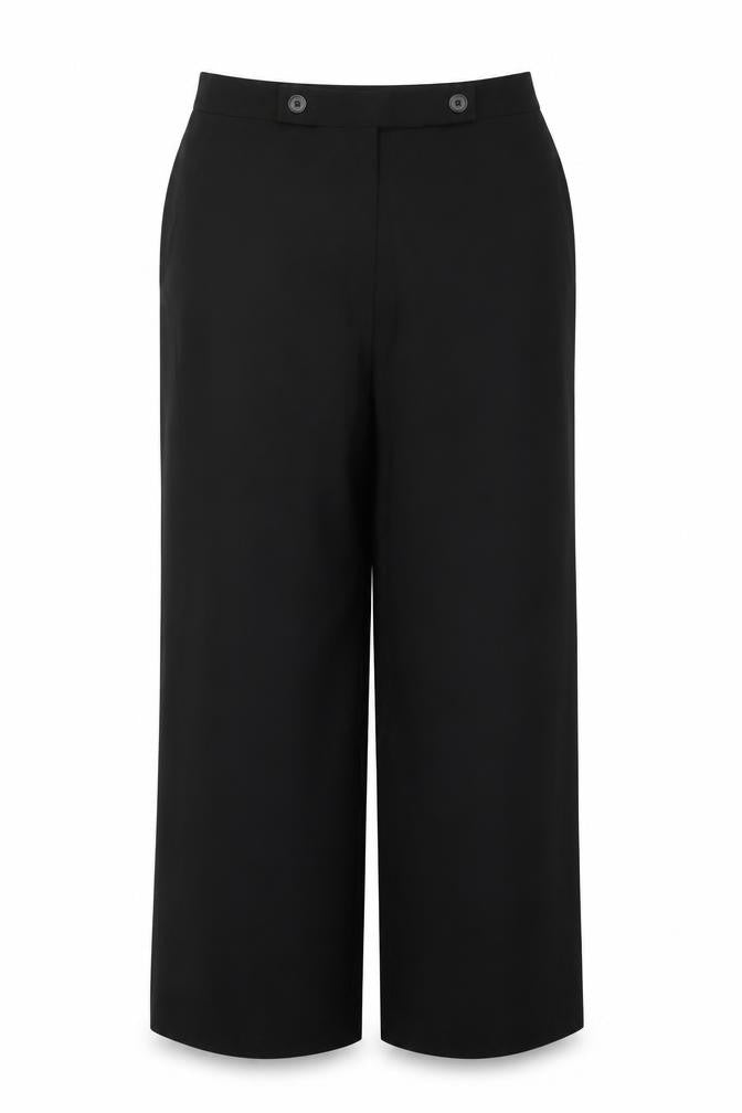 Dorothy Perkins Womens Black  Polyester Dress Pants Trousers Size 14 L31 in Regular