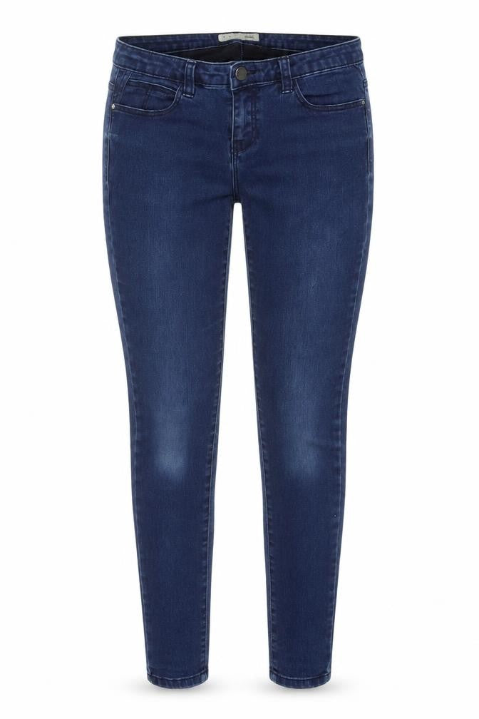 Denim co Womens Blue  Cotton Skinny Jeans Size 8 L29 in Regular