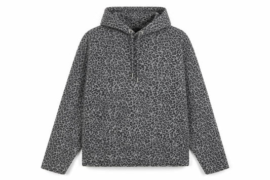 F&F Womens Green Animal Print Polyester Pullover Hoodie Size 8