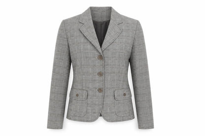 Next Womens Multicoloured Houndstooth Polyester Jacket Suit Jacket Size 14