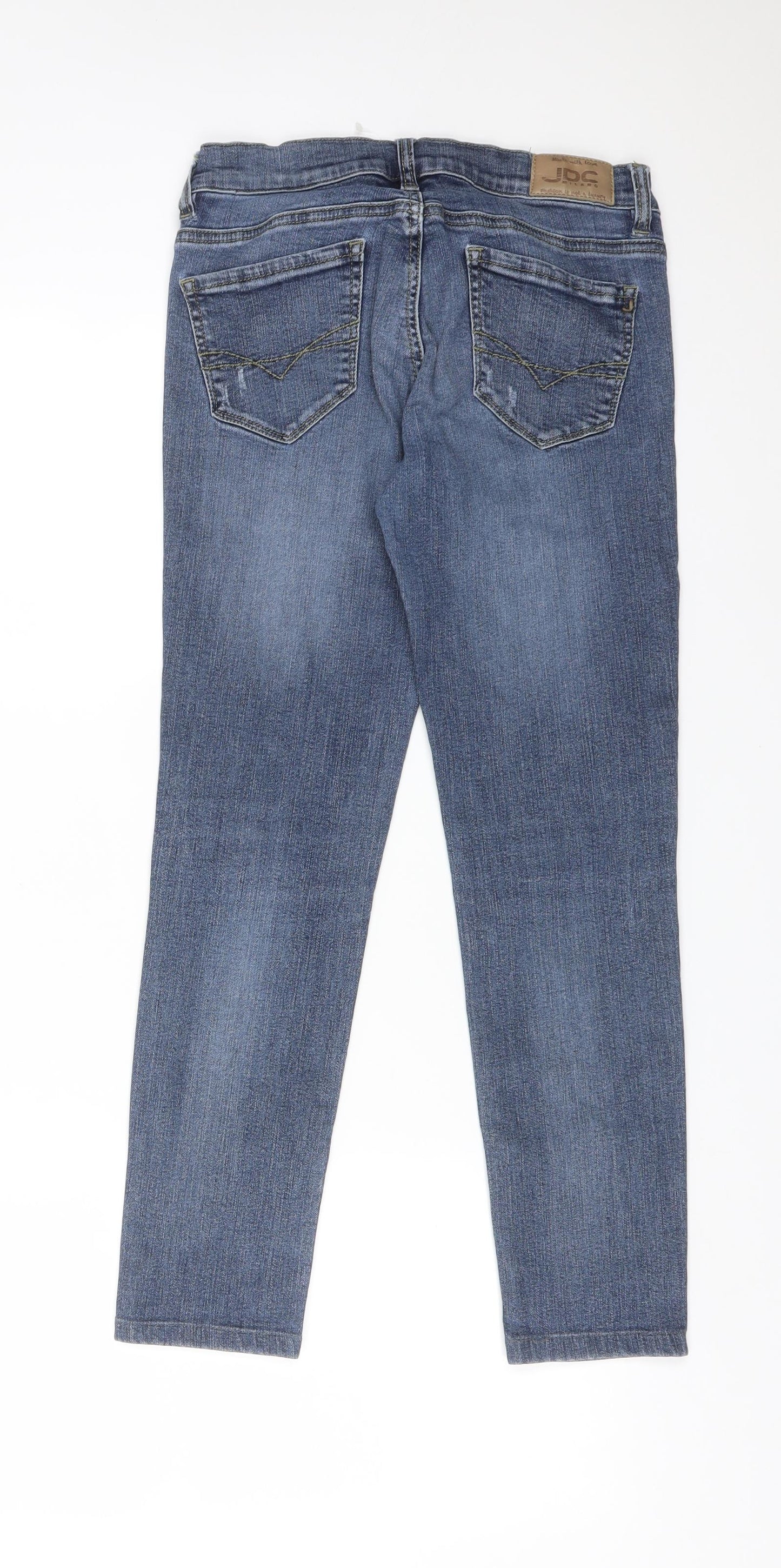 JDC Womens Blue  Cotton Skinny Jeans Size 26 L25 in Regular