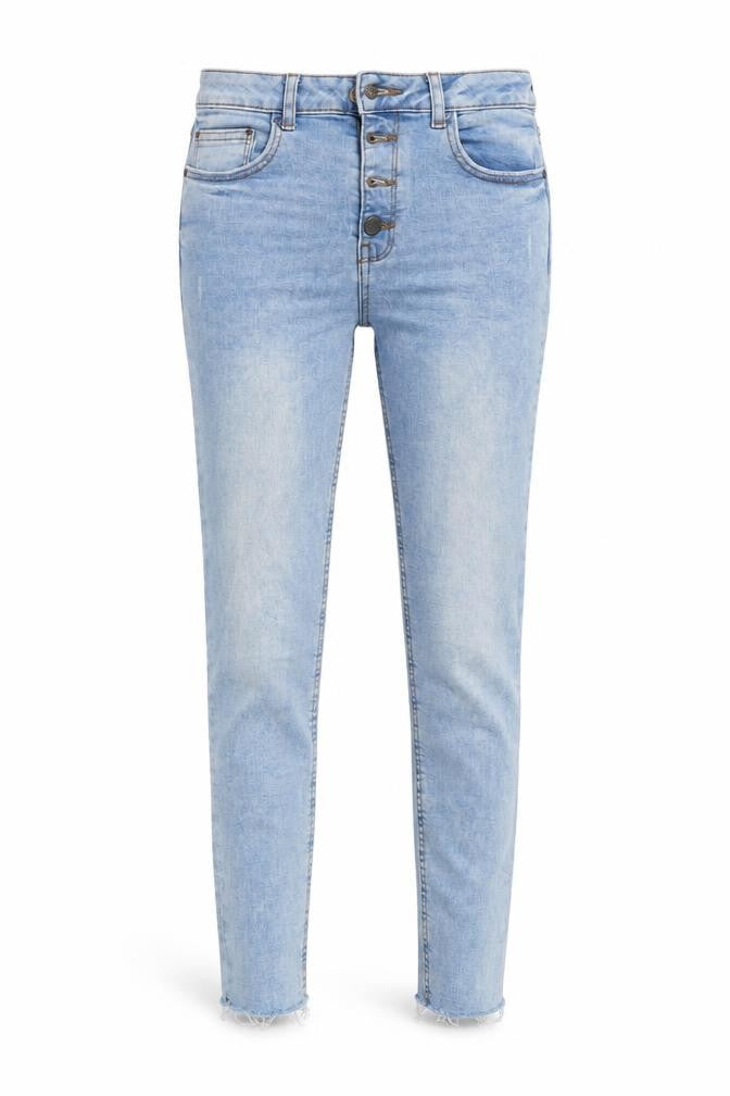 DENIM CO Womens Blue  Cotton Skinny Jeans Size 10 L26 in Regular