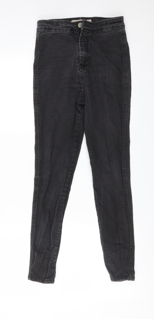 ASOS Womens Black  Cotton Skinny Jeans Size 28 L30 in Regular