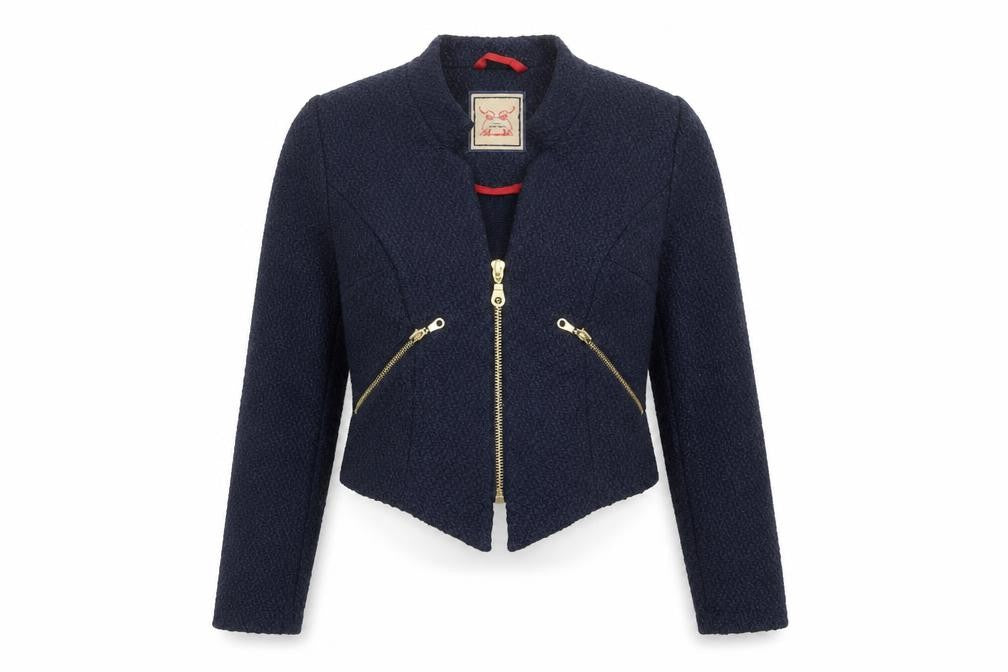 New Look Womens Blue   Jacket  Size 10