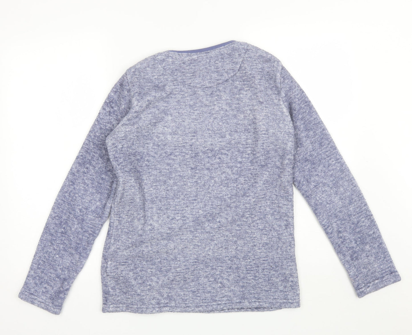 YD Girls Blue Solid Polyester Top Pyjama Top Size 13-14 Years