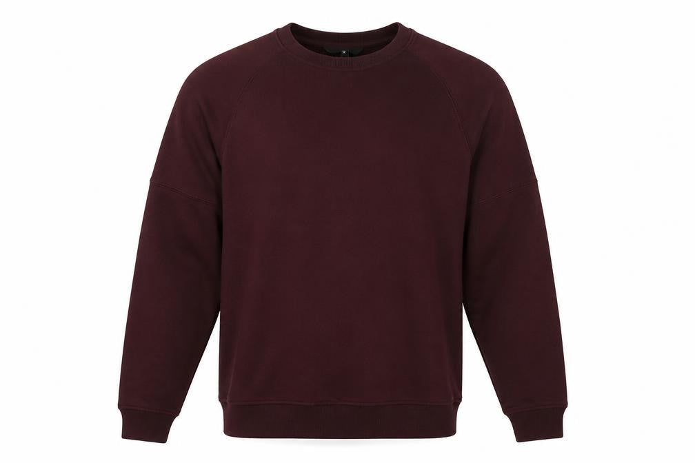 Very Mens Purple  Cotton Pullover Sweatshirt Size L