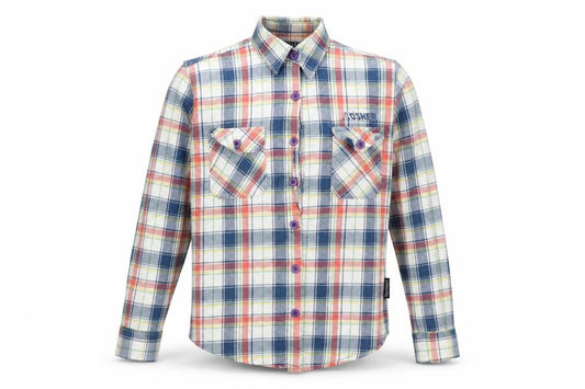 d'shea Mens Blue Plaid Cotton  Button-Up Size M Collared