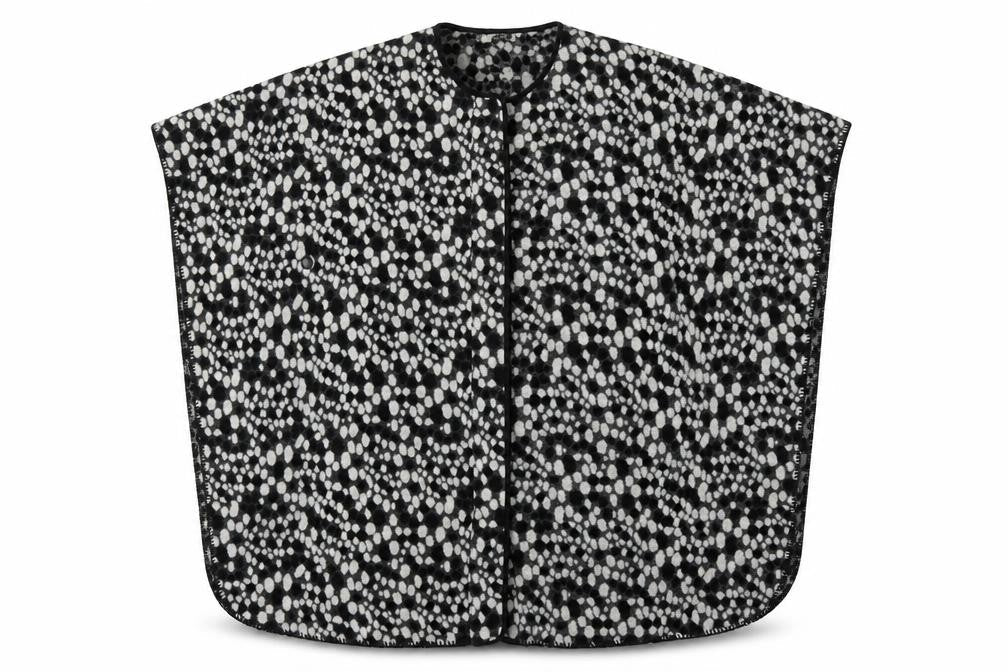 LADY DISTRICT Womens Multicoloured Polka Dot   Poncho Size 18