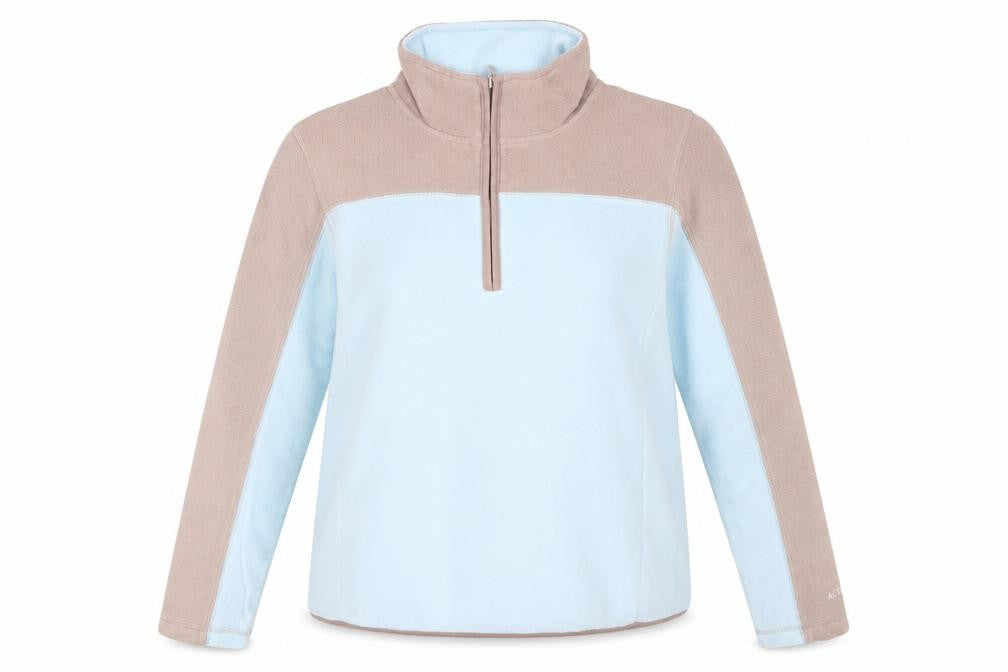 Active Womens Multicoloured High Neck  Polyester Pullover Jumper Size 14