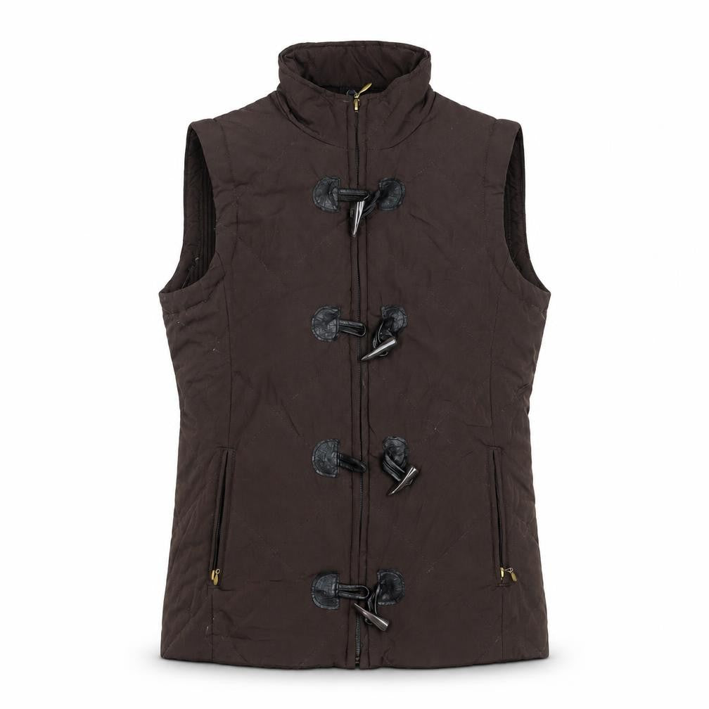 DASH Womens Brown   Gilet Jacket Size 10