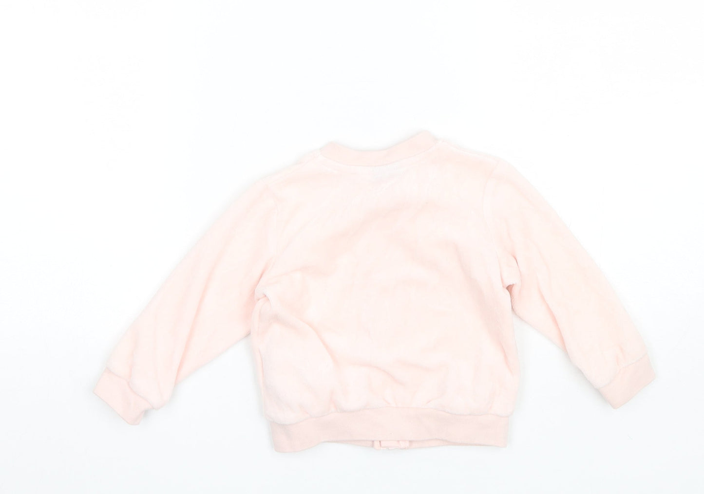 Lupilu Baby Pink  Cotton Full Zip Jumper Size 6-9 Months