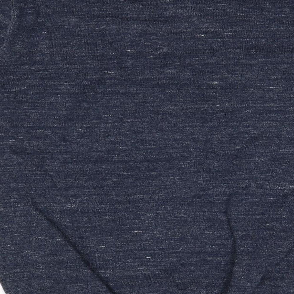 NEXT Mens Blue Round Neck  Cotton Pullover Jumper Size S