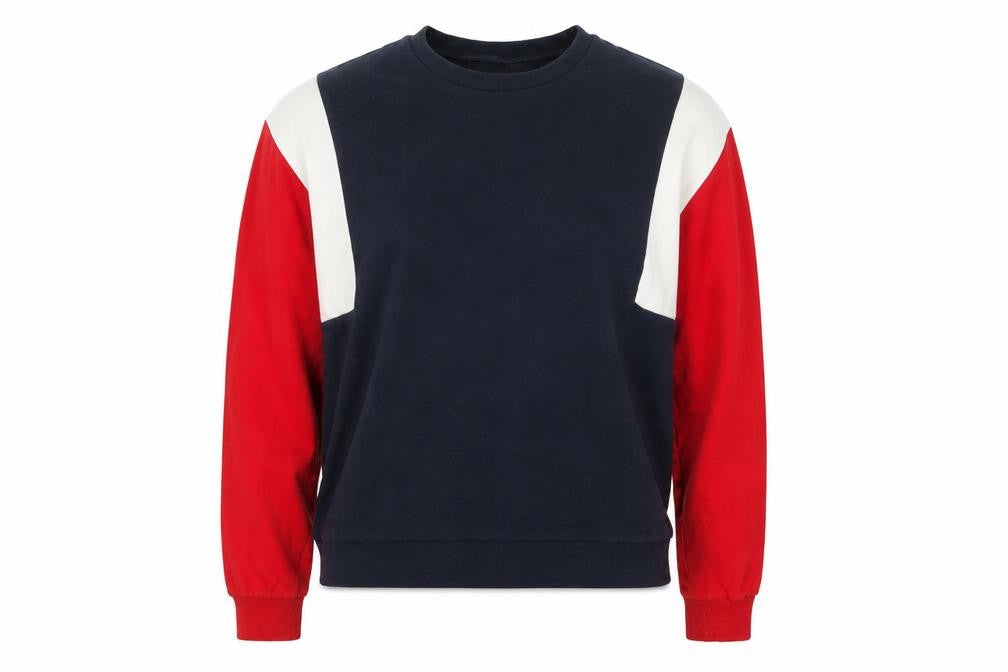 H&M Womens Multicoloured  Cotton Pullover Sweatshirt Size M