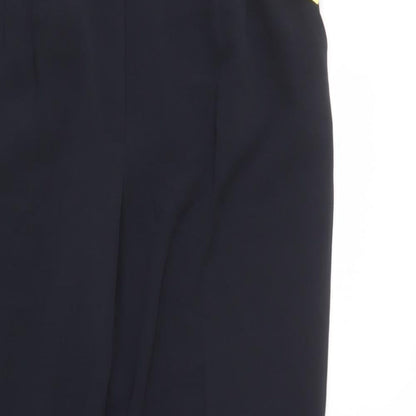 Preloved Gerry Weber Womens Blue  Polyester Trousers  Size 18 L31 in Regular - Detail