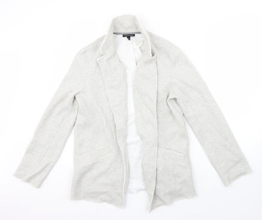 Topshop Womens Grey   Jacket Coatigan Size 12