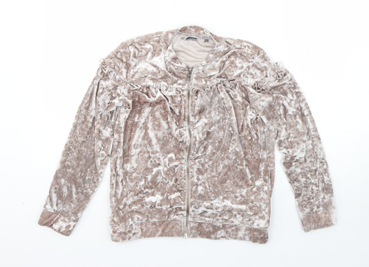 NEXT Womens Pink   Jacket  Size 12  Zip