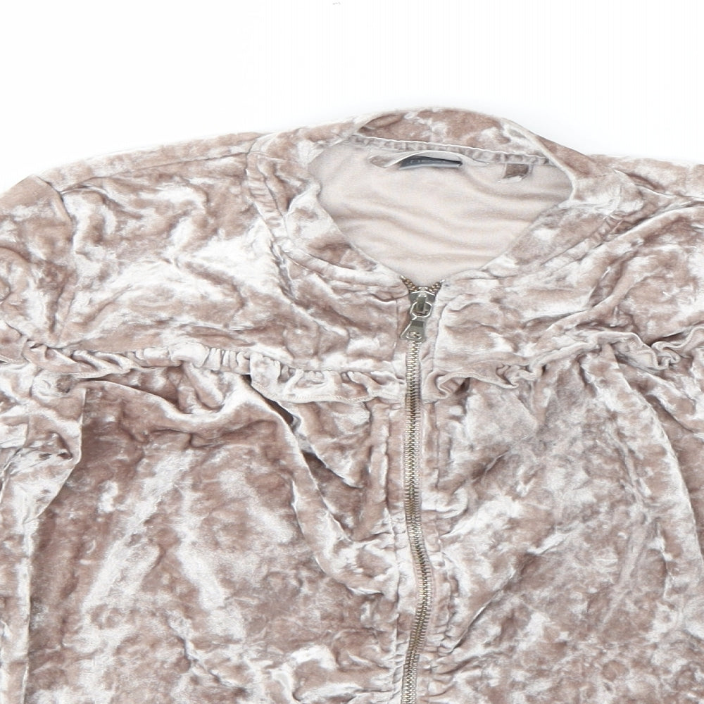 NEXT Womens Pink   Jacket  Size 12  Zip