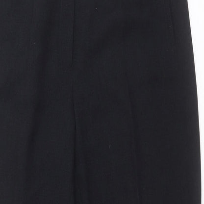 Preloved Gerry Weber Womens Black  Polyester Trousers  Size 14 L28 in Regular - Detail