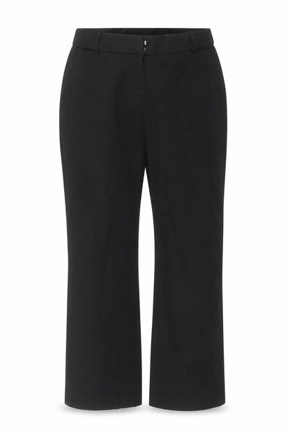 Next Womens Black  Polyester Carrot Trousers Size 12 L26 in Regular