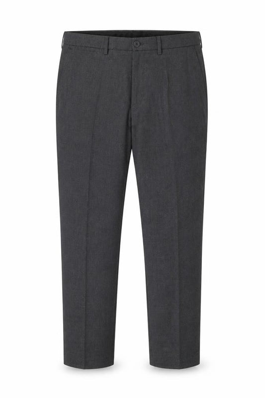 Cedar Wood State Mens Grey Houndstooth Polyester Trousers  Size 34 in L27 in Slim