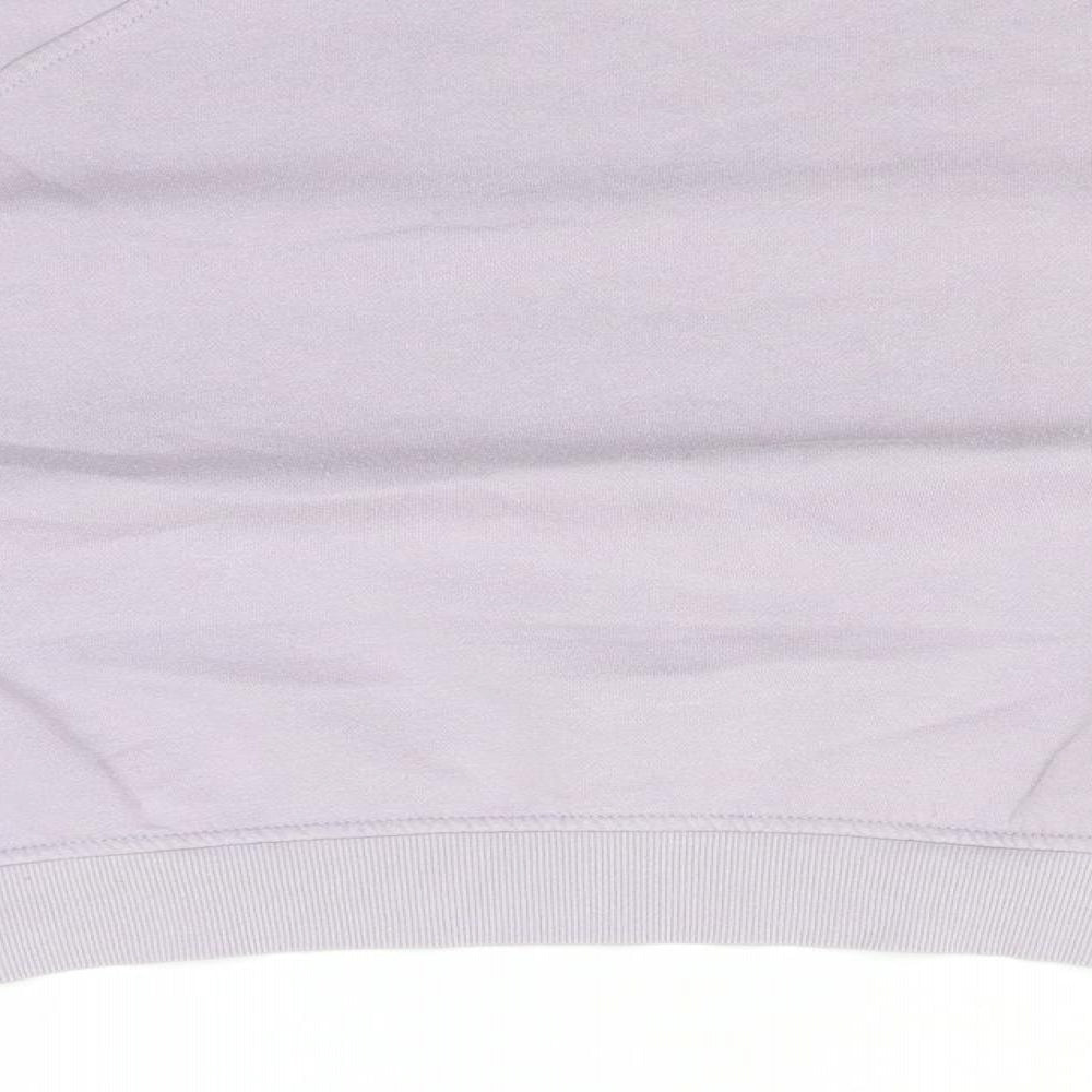 Primark Womens Blue Round Neck  Cotton Pullover Jumper Size 12