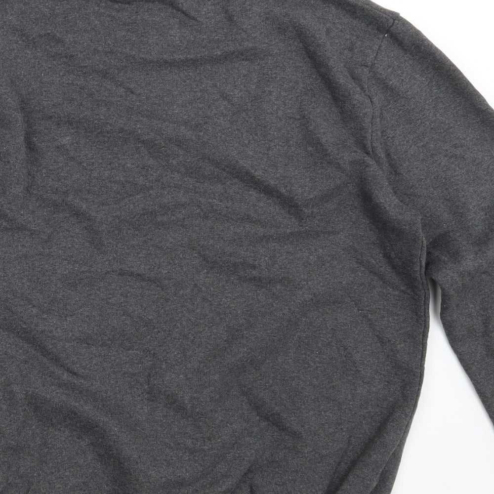 Primark Mens Grey  Polyester Pullover Sweatshirt Size S   - Fortnite