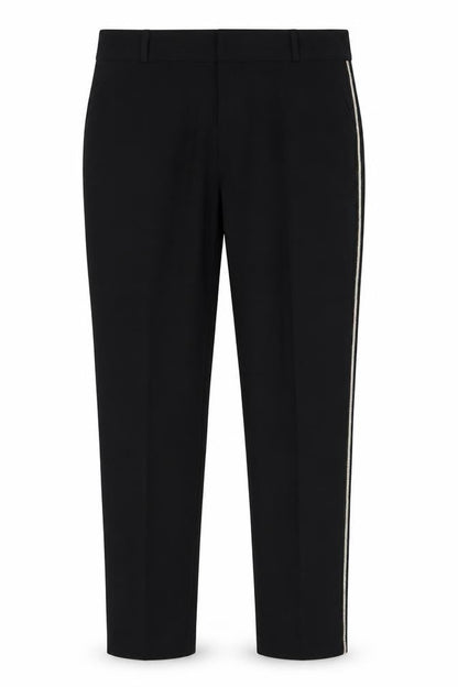 Studio Womens Black  Polyester Dress Pants Trousers Size 12 L29 in Regular