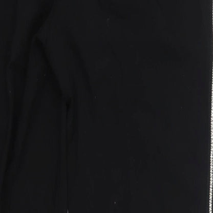 Studio Womens Black  Polyester Dress Pants Trousers Size 12 L29 in Regular