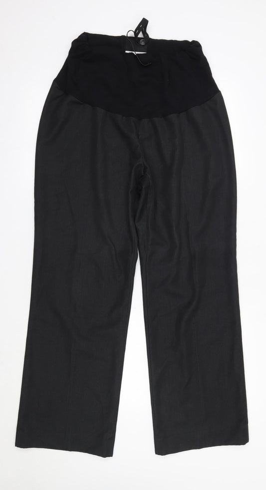 Gregz Womens Grey  Viscose Dress Pants Trousers Size XL L30 in Regular