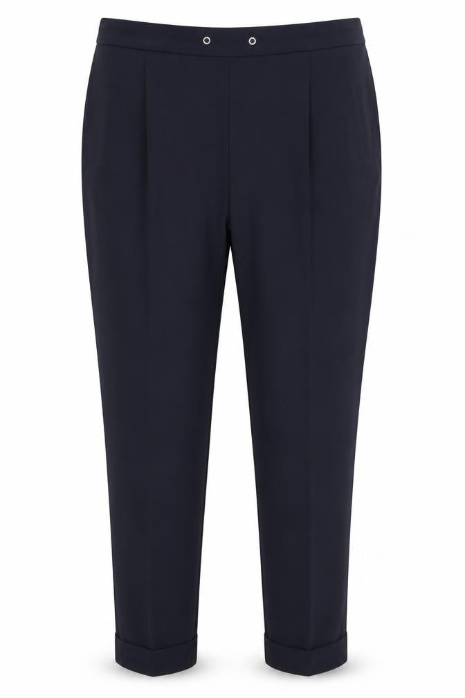 Marks & Spencer Womens Blue  Polyester Dress Pants Trousers Size 16 L24 in Regular