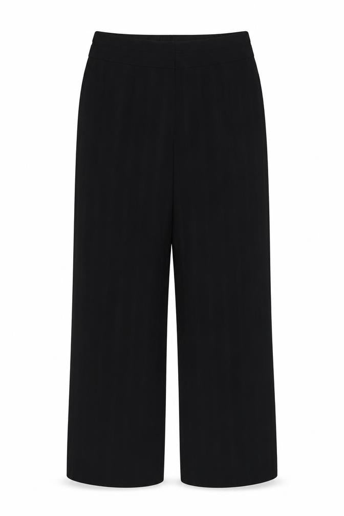 Marks & Spencer Womens Black  Polyester Dress Pants Trousers Size 12 L31 in Regular