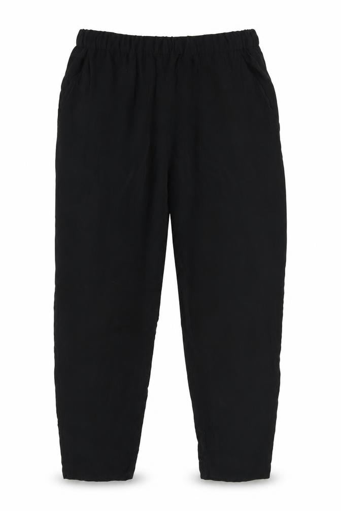 H&M Womens Black  Cupro Trousers  Size 4 L26 in Regular