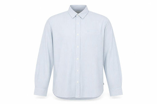 Timerland Mens Multicoloured Striped Cotton  Button-Up Size L Collared