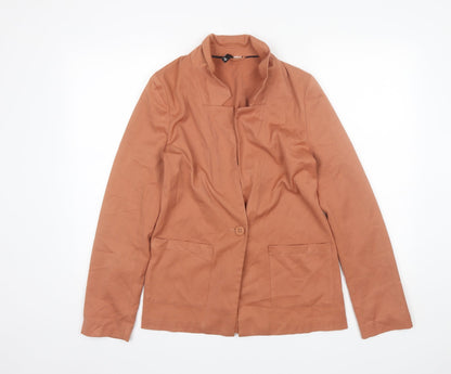 Divided Womens Brown   Jacket  Size 12