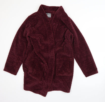 Preloved Nutmeg Girls Red  Polyester  Robe Size M - Front