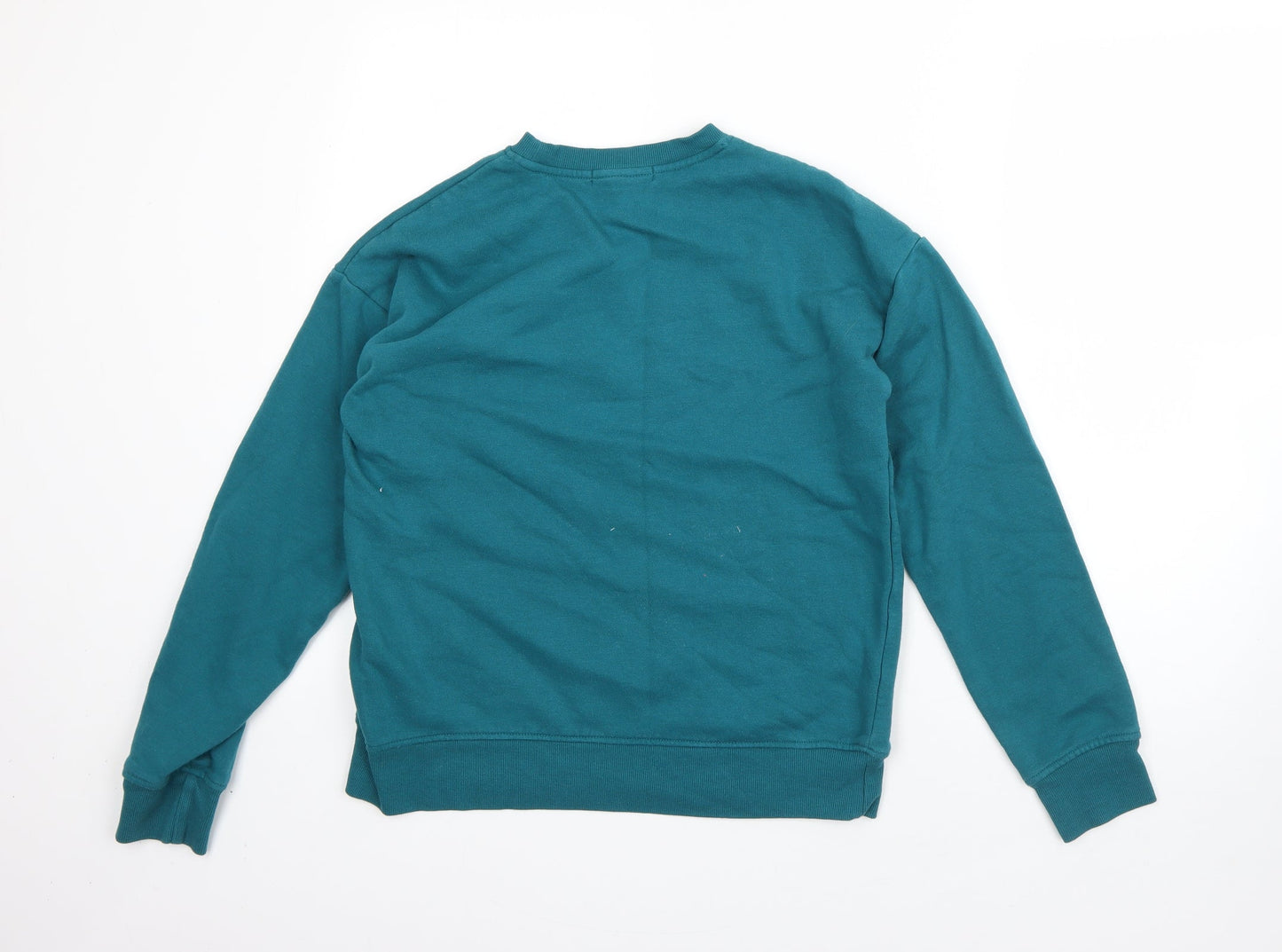 Primark Womens Green  Polyester Pullover Sweatshirt Size XS