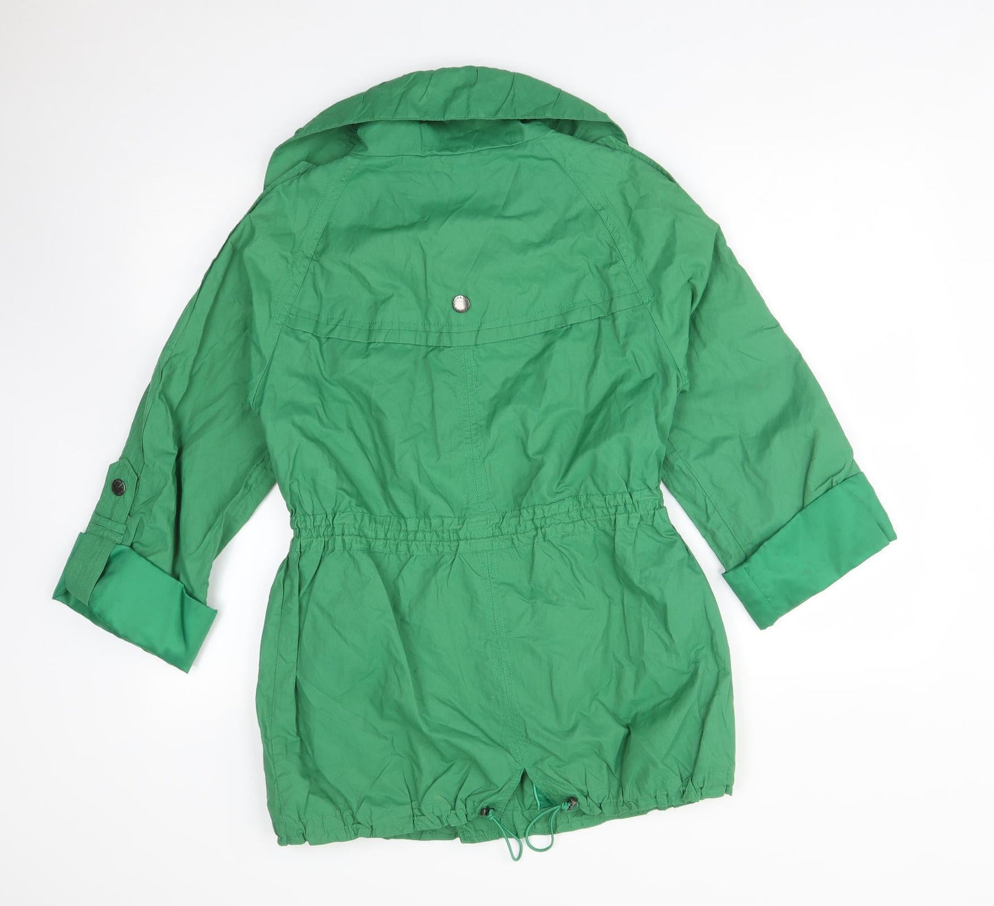 RJR.John Rocha Womens Green   Overcoat Coat Size 8