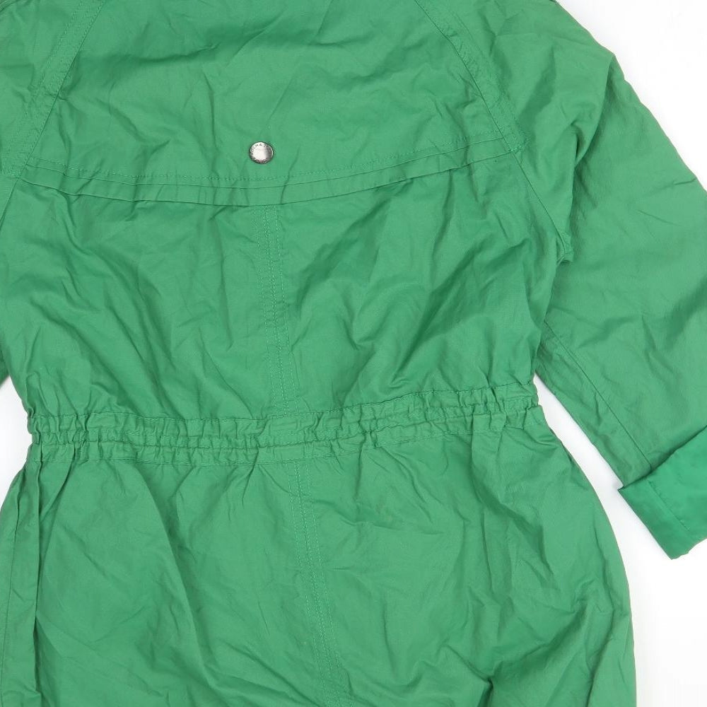 RJR.John Rocha Womens Green   Overcoat Coat Size 8