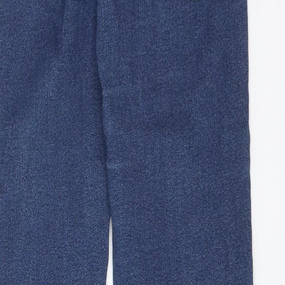 Miss Selfridge Womens Blue  Cotton Jegging Jeans Size 6 L27 in Regular