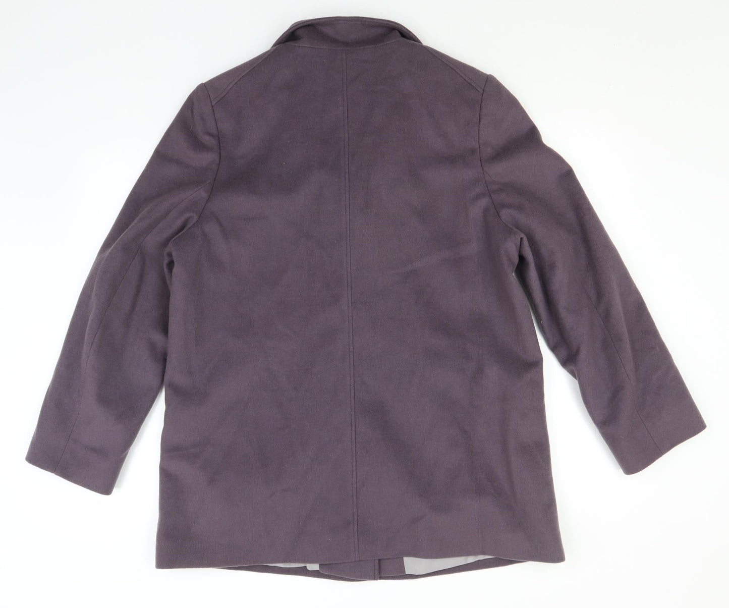 Marks and Spencer Womens Grey   Overcoat Jacket Size 18
