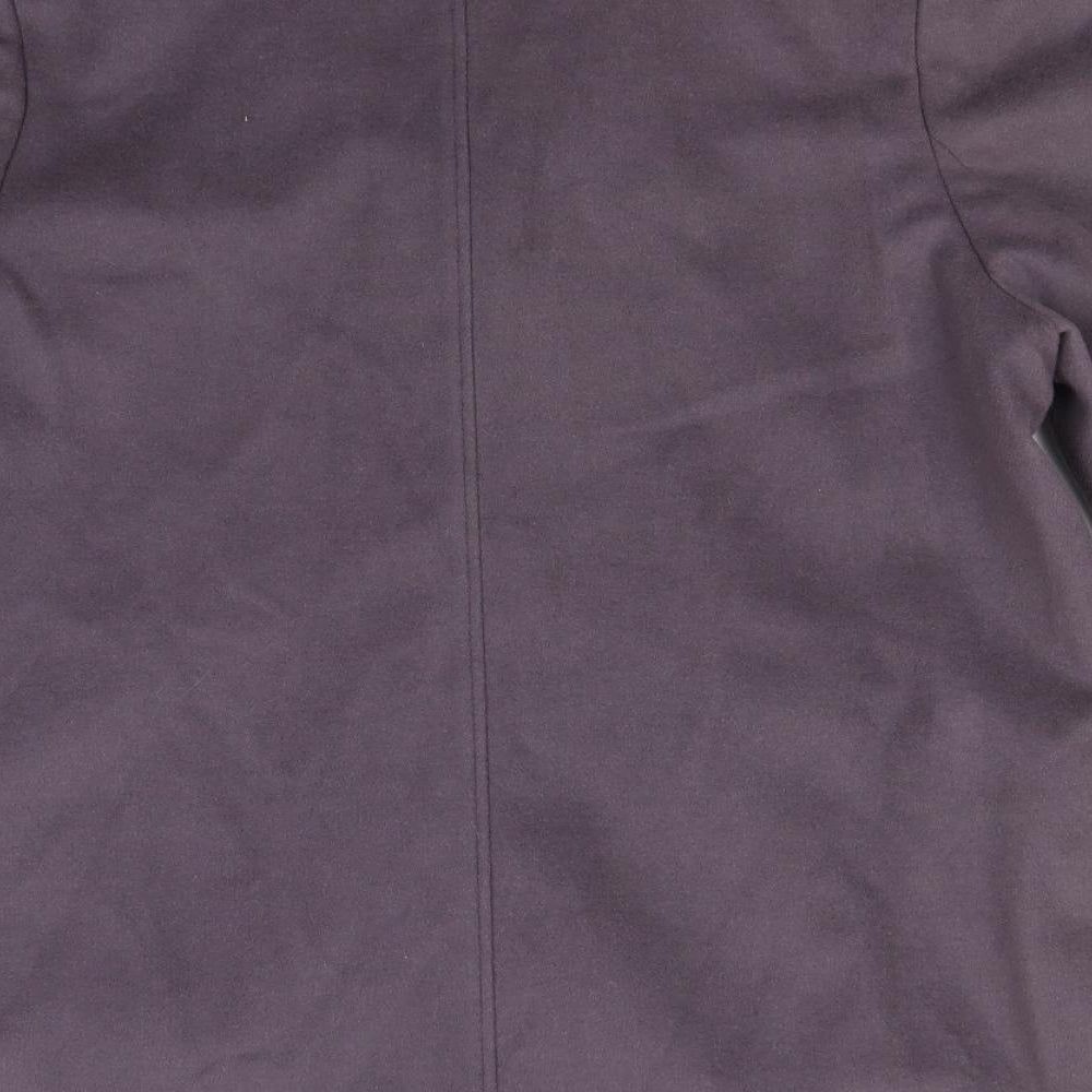 Marks and Spencer Womens Grey   Overcoat Jacket Size 18