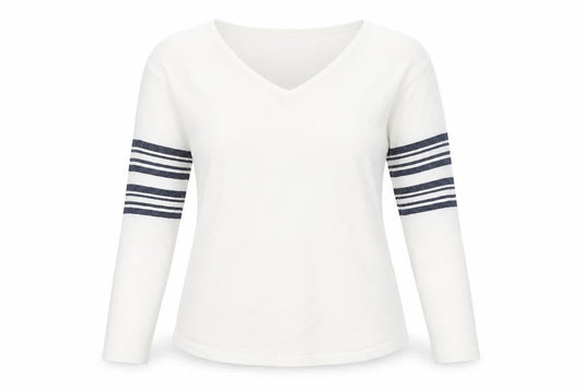 ASOS Womens White V-Neck  Polyester Pullover Jumper Size 10
