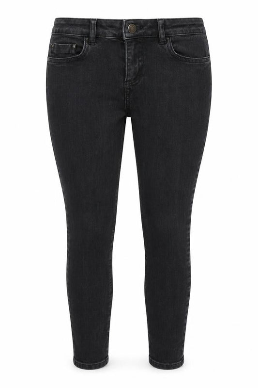 George Womens Grey  Cotton Skinny Jeans Size 12 L26 in Regular