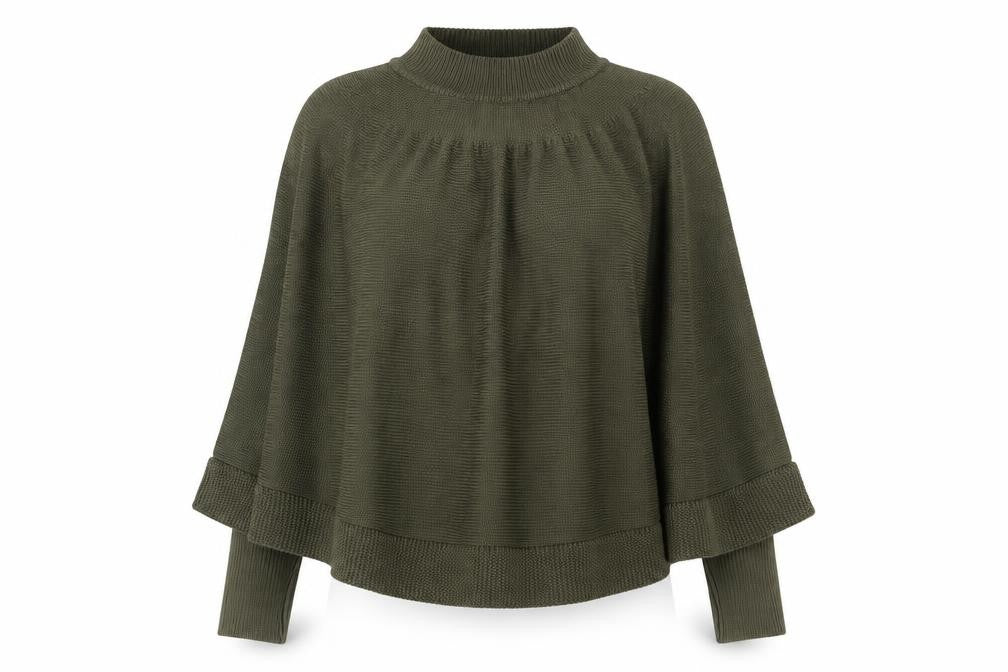 ASOS Womens Brown Roll Neck  Acrylic Pullover Jumper Size 10